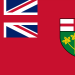 Ontario Canada Flag